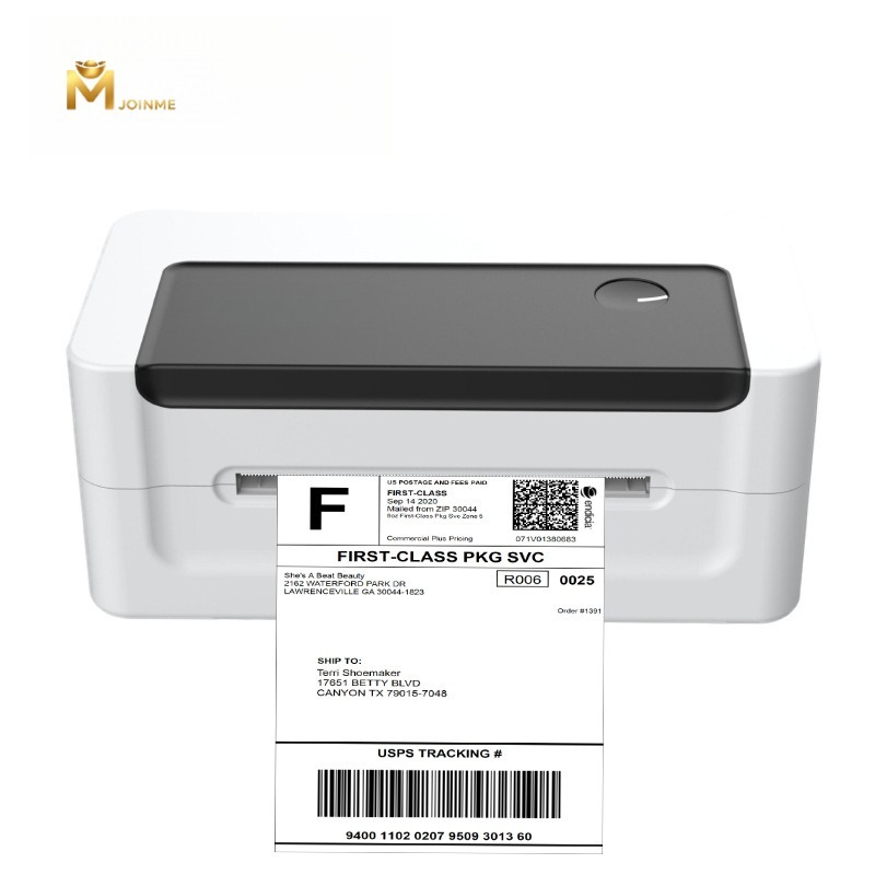 4inch barcode printer all in one label printer Paper Width 38-120mm