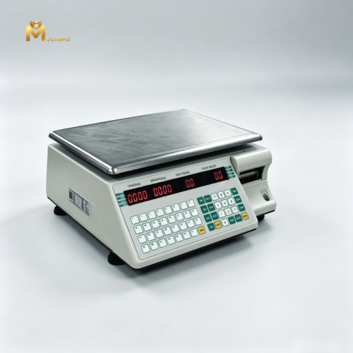 Barcode Printing Scale with 40KGS Capacity, Printer and Dual Screen