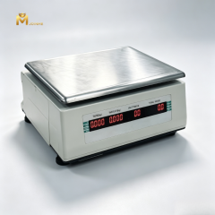 Barcode Printing Scale with 40KGS Capacity, Printer and Dual Screen