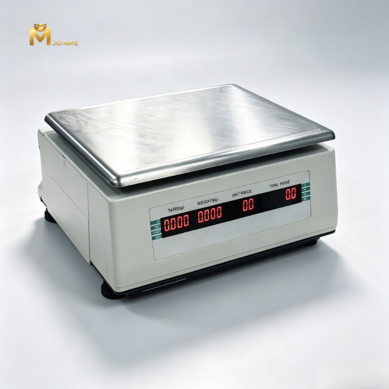 Barcode Printing Scale with 40KGS Capacity, Printer and Dual Screen