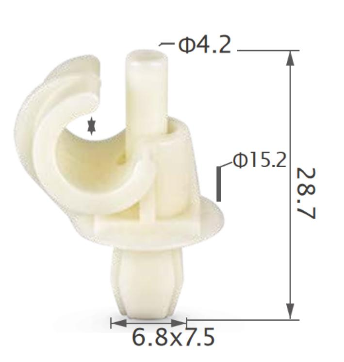 20pcs VW Hood prop rod support
