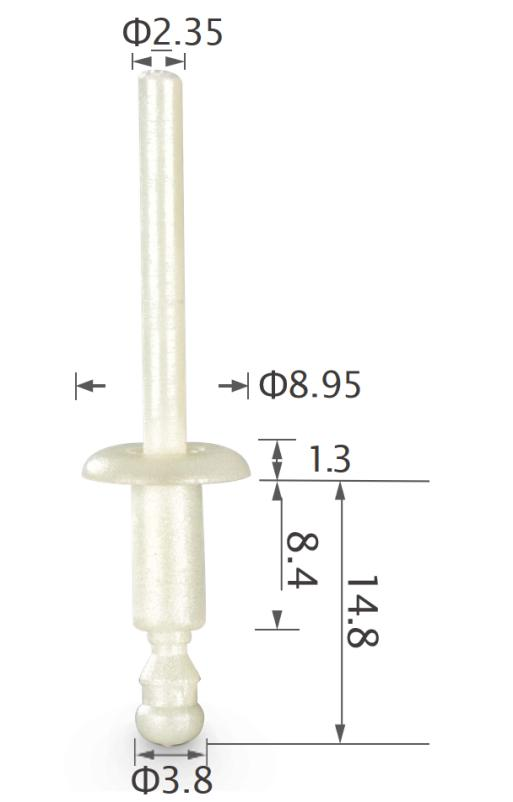 20pcs VW Blind rivet