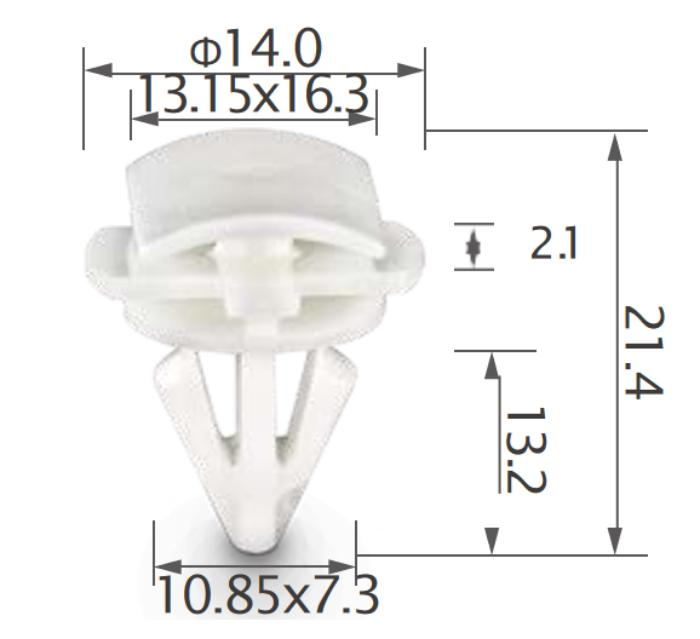 20pcs VW Side panel molding