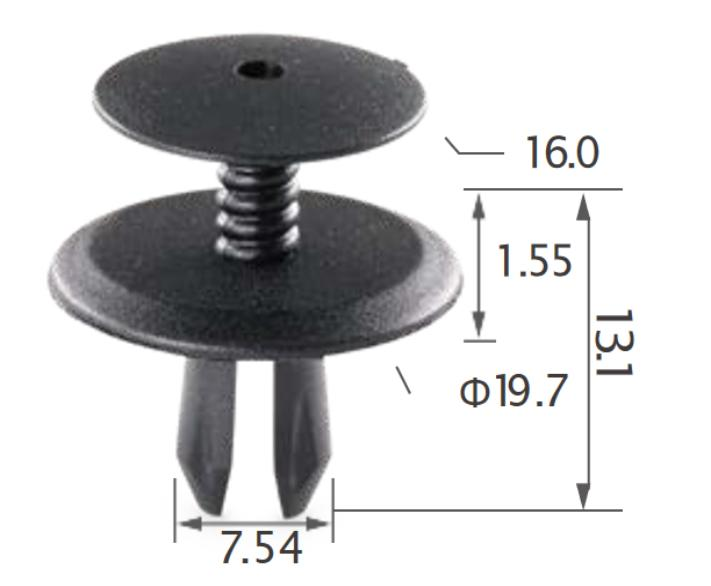 20pcs VW Expanding retainer