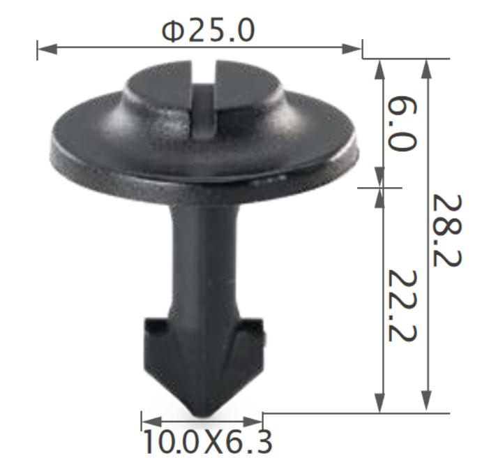 20pcs VW Wheelarch, splash guard, under engine