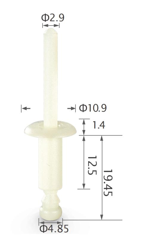 20pcs VW Blind rivet