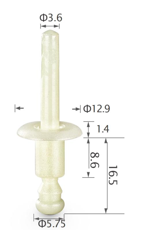20pcs VW Blind rivet
