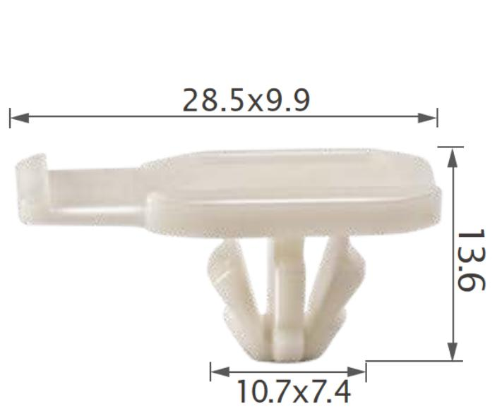 20pcs VW Side moulding