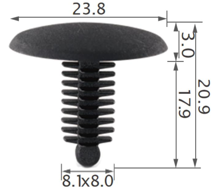 20pcs VW Retainer