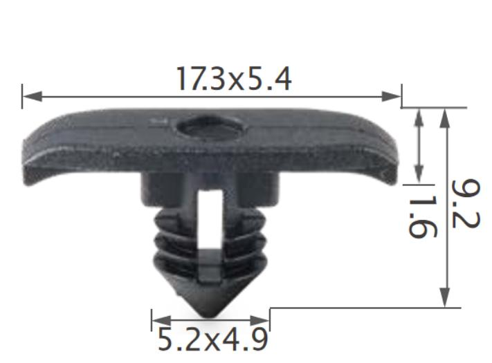 20pcs VW Hood insulation