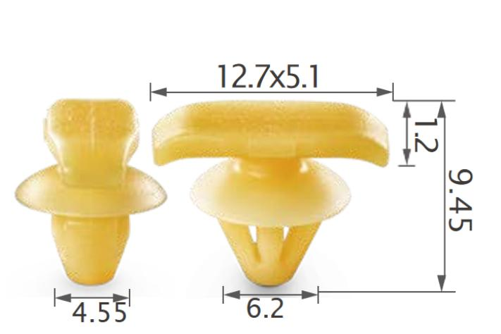 20pcs VW Front and rear doweatherstrip