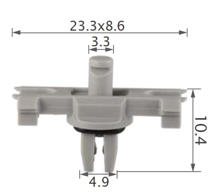 20pcs VW Roof, side window