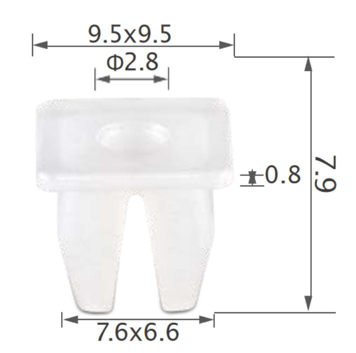 20pcs VW Screw grommet