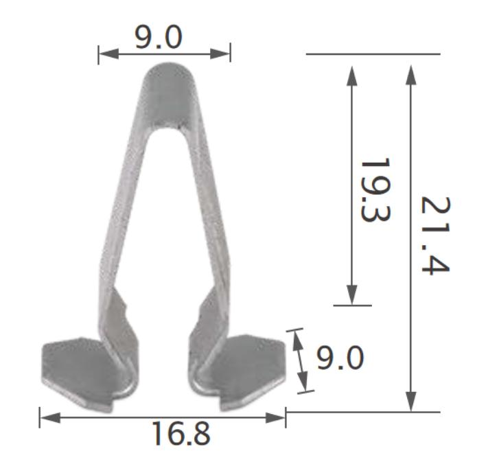 20pcs VW Rear tray,liftgate