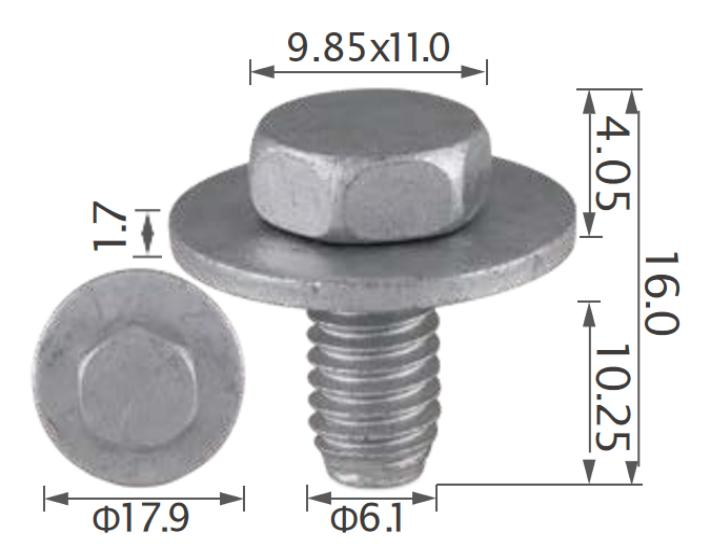 20pcs VW Genuine screw
