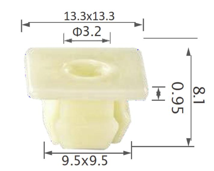 25pcs GM Screw grommet,22514578