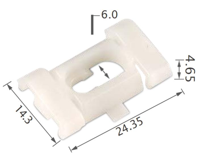 25pcs GM Quarter belt reveal moulding