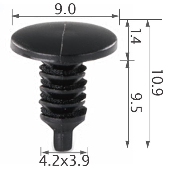 25pcs GM Quarter upper trim & control trim panel