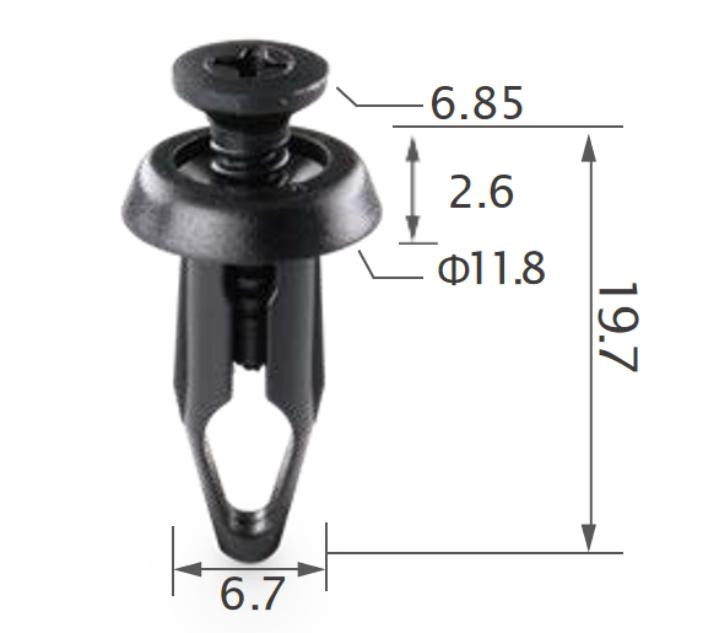 25pcs GM Expanding retainer