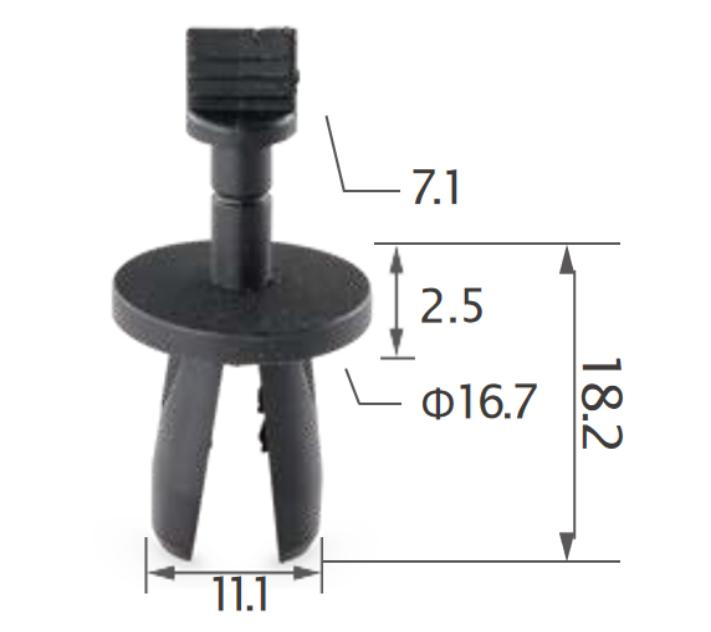 25pcs GM Expanding retainer