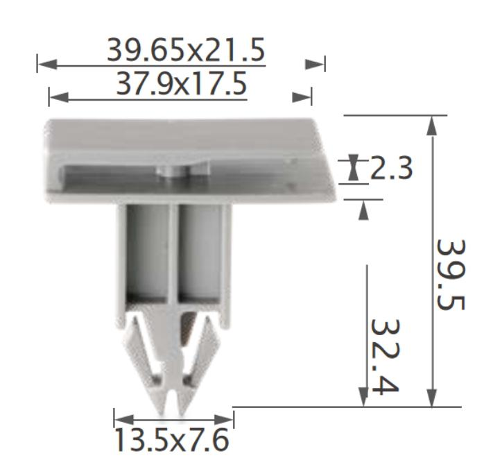 25pcs GM Rocker panel
