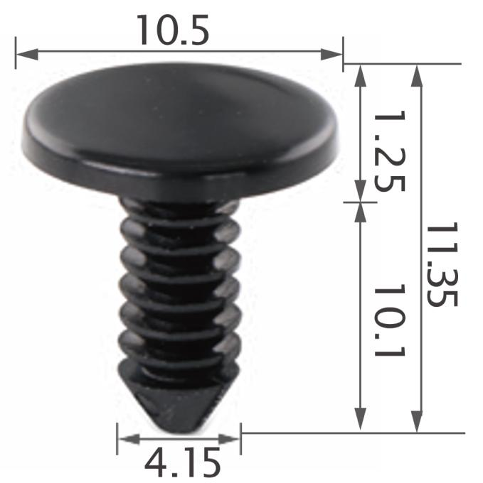 25pcs GM Door weatherstrip