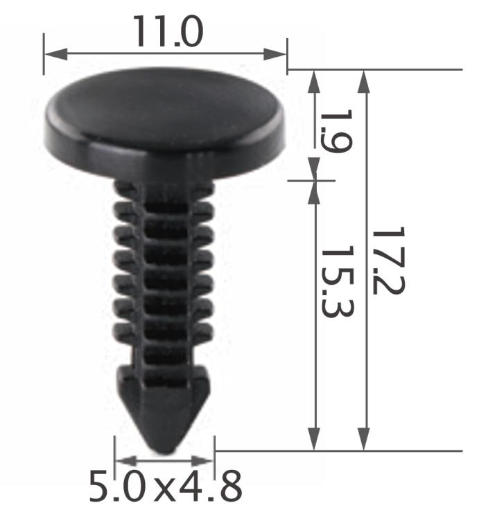 25pcs GM Weatherstrip & dash panel