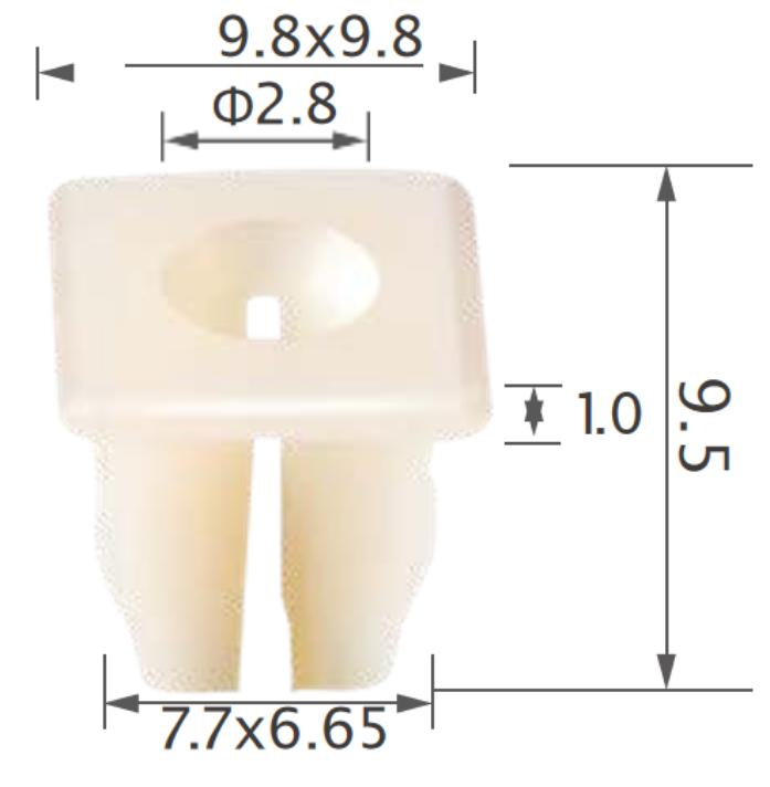 25pcs GM License plate