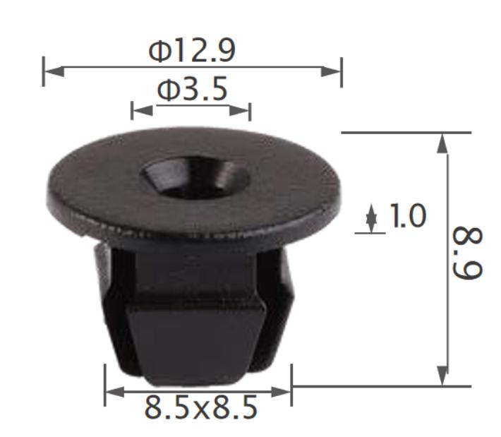 25pcs GM Wheelarch, tank cap
