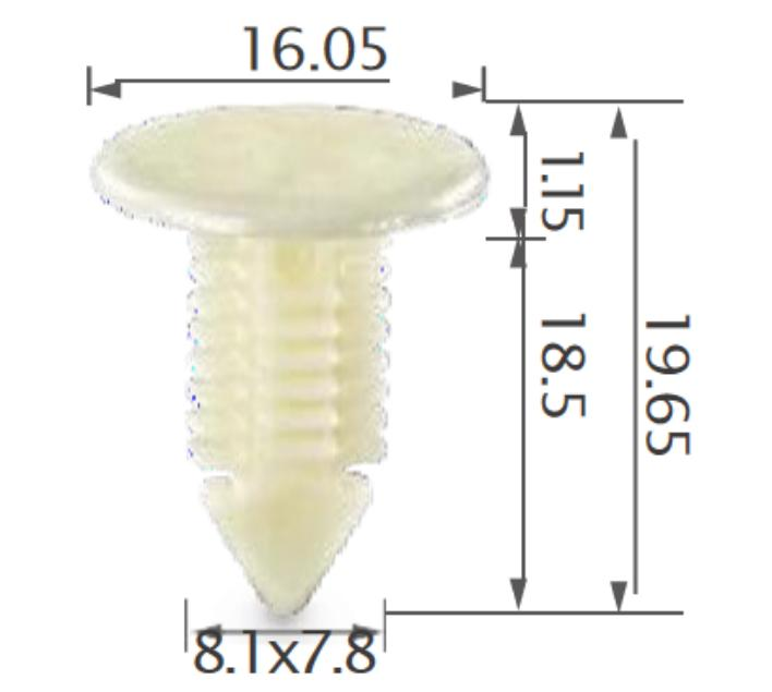 25pcs GM Roof headliner