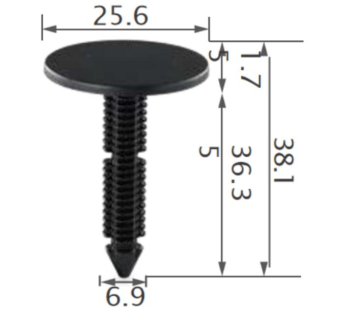 25pcs GM Shield and trim panel