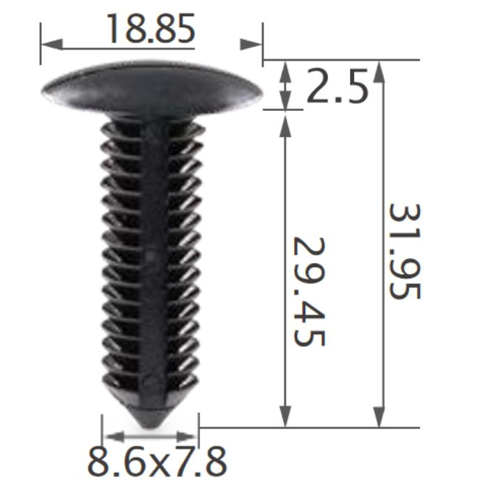 25pcs GM Bumper fascia