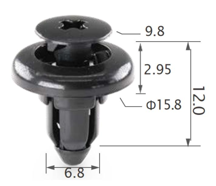 25pcs GM Front and rear bumper