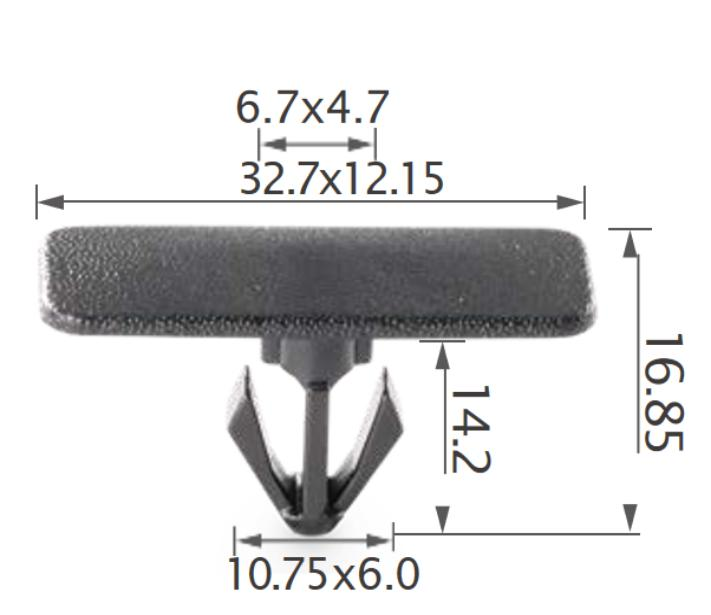 25pcs GM Side moulding, rocker panel