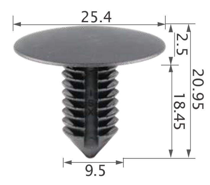 25pcs GM Trunk