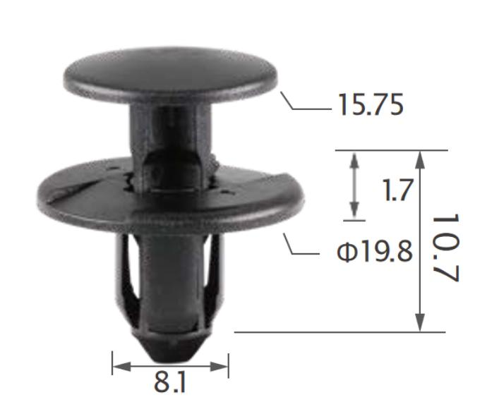 25pcs GM Wheelarch, air deflector, front and rear bumper