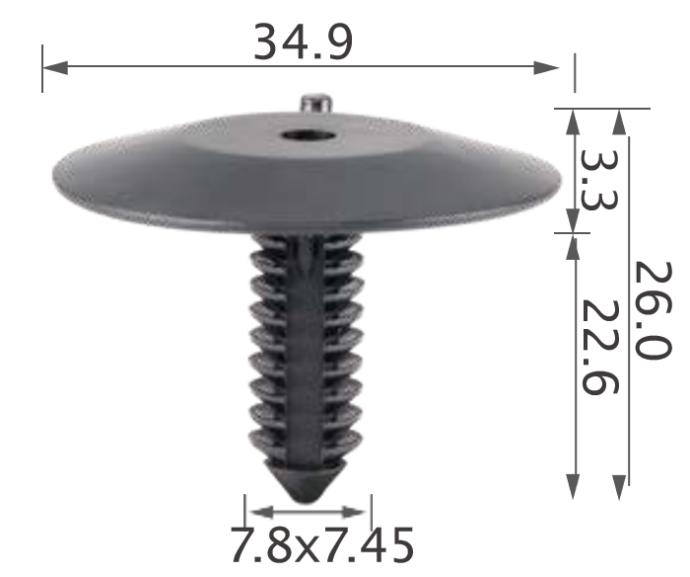 25pcs GM Trunk