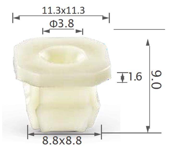 25pcs GM Screw grommet