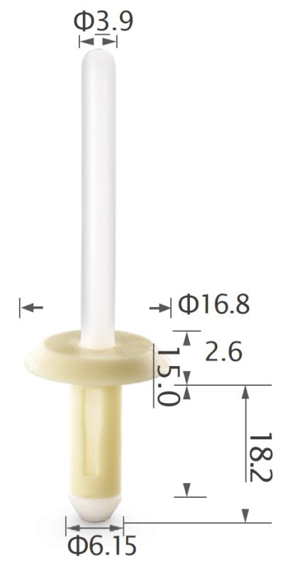 25pcs GM Blind rivet