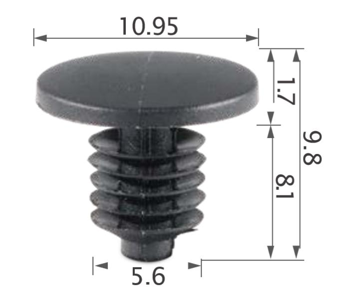 25pcs GM Weatherstrip, Door panel