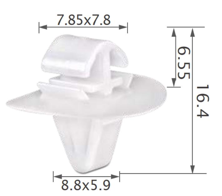 25pcs GM Side moulding