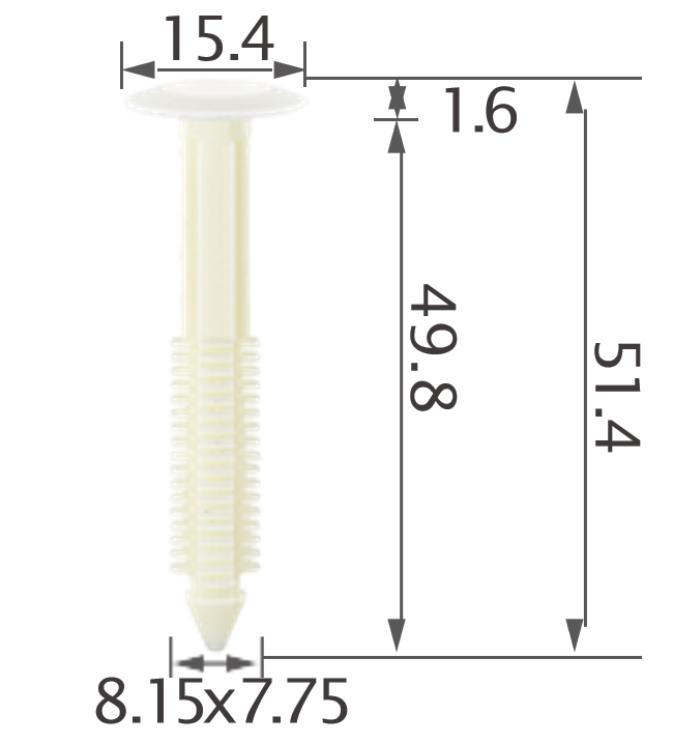 25pcs GM Hood seal