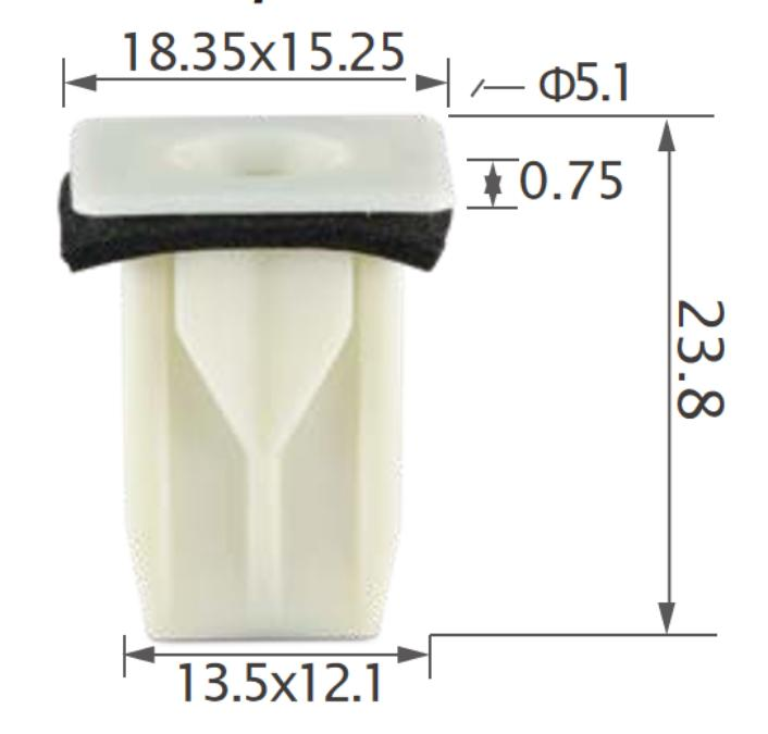 25pcs GM Window seal