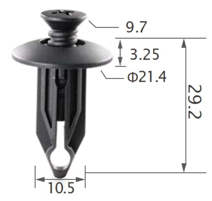 25pcs GM Expanding retainer