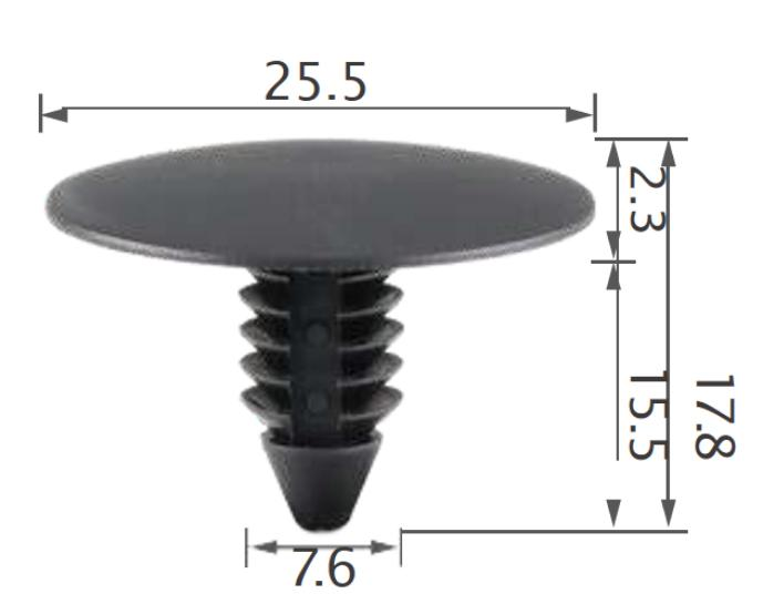 25pcs GM Seat, Bumper, Wheelarch