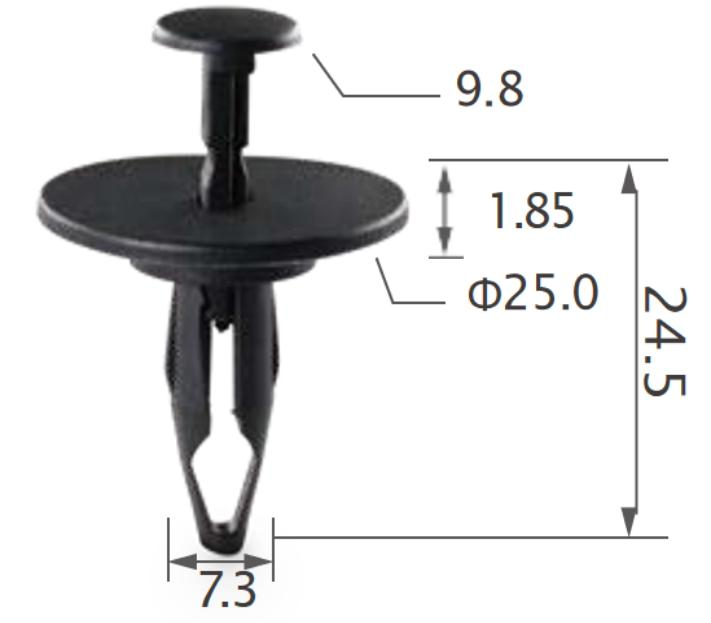 25pcs GM Expanding retainer