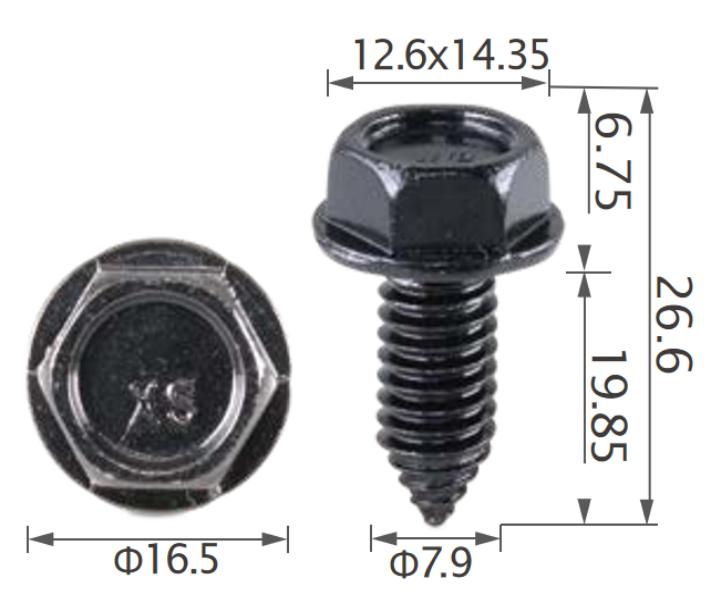 25pcs GM Genuine screw