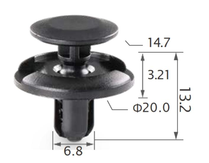 25pcs GM Dashboard, inside fender, wheelarch