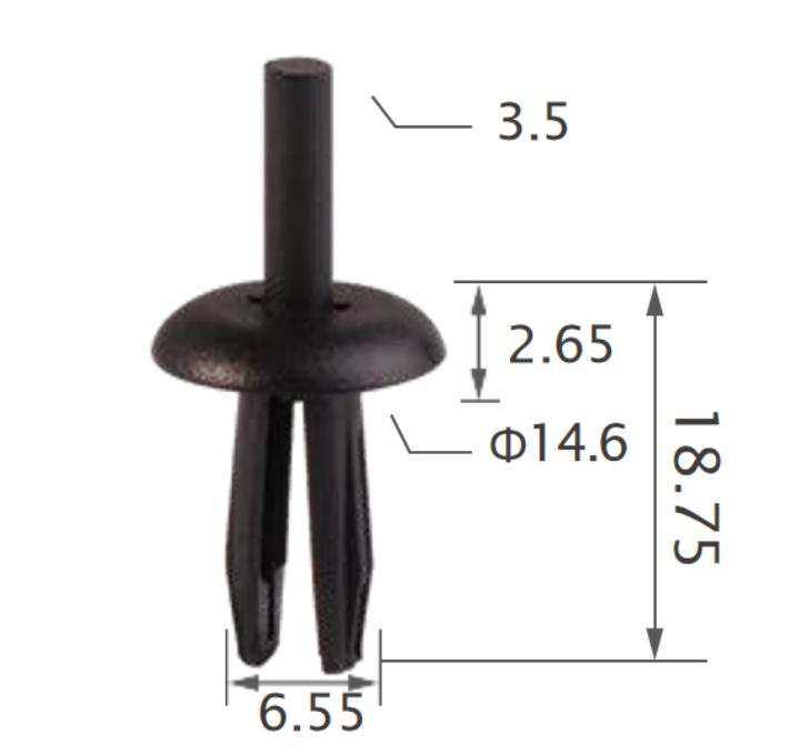 25pcs Ford Fender shield