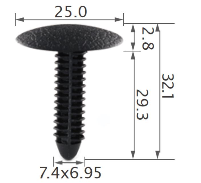 25pcs Ford Fender & side trim